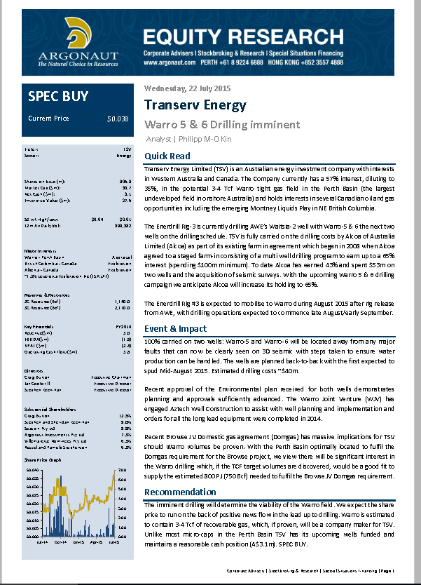 Transerv Warro Project 1