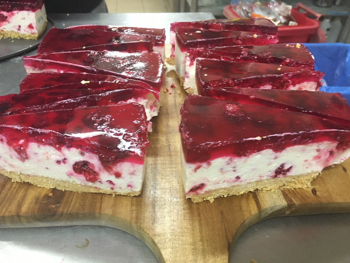 Cheese cake redgum cafe