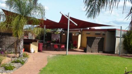 Redgum Village under the sails